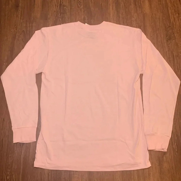 Vans Pink Skull Skutterfly T-Shirt LS Medium NWT - Picture 3 of 7